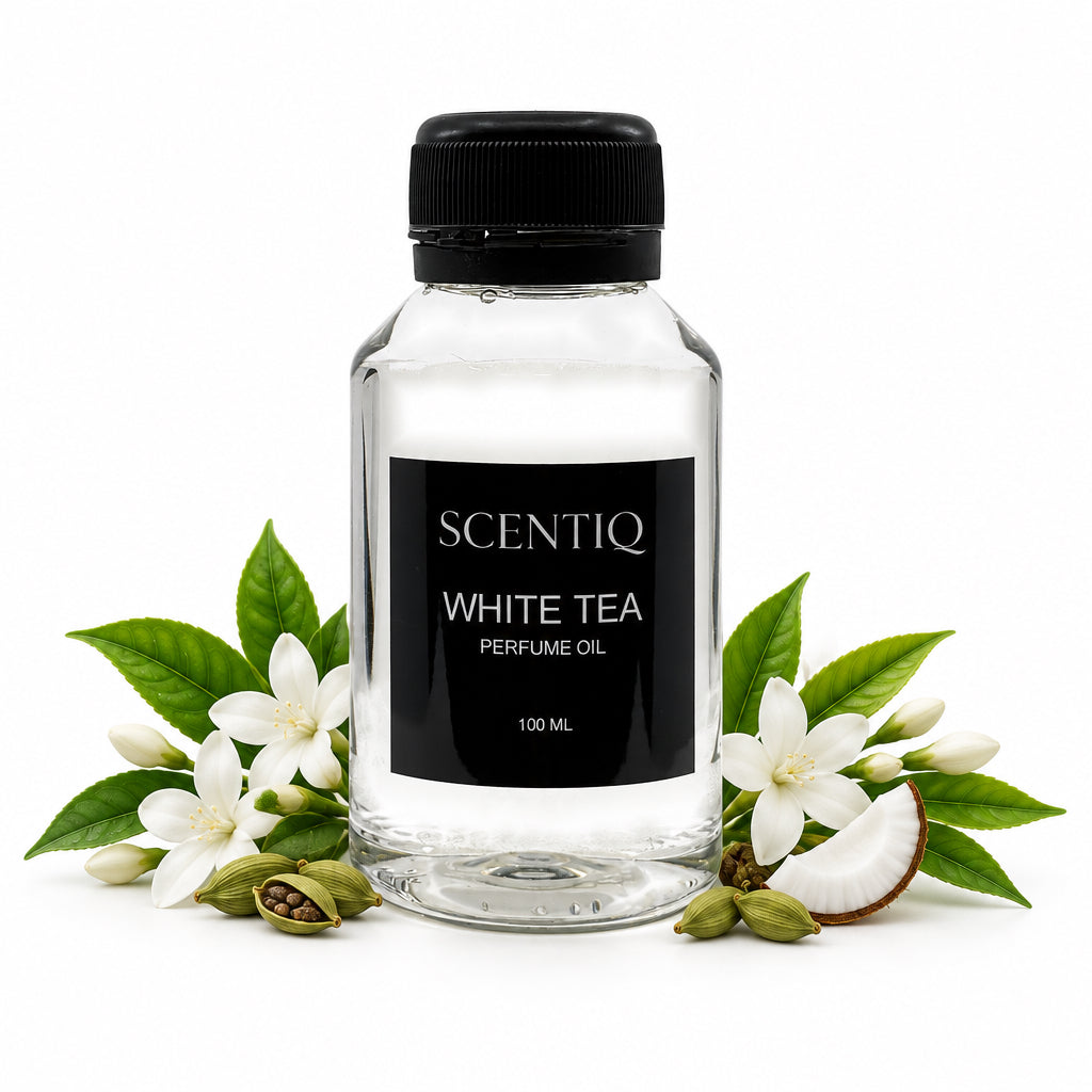 Scentiq White Tea - ulei parfumat pentru difuzor, 100 ml