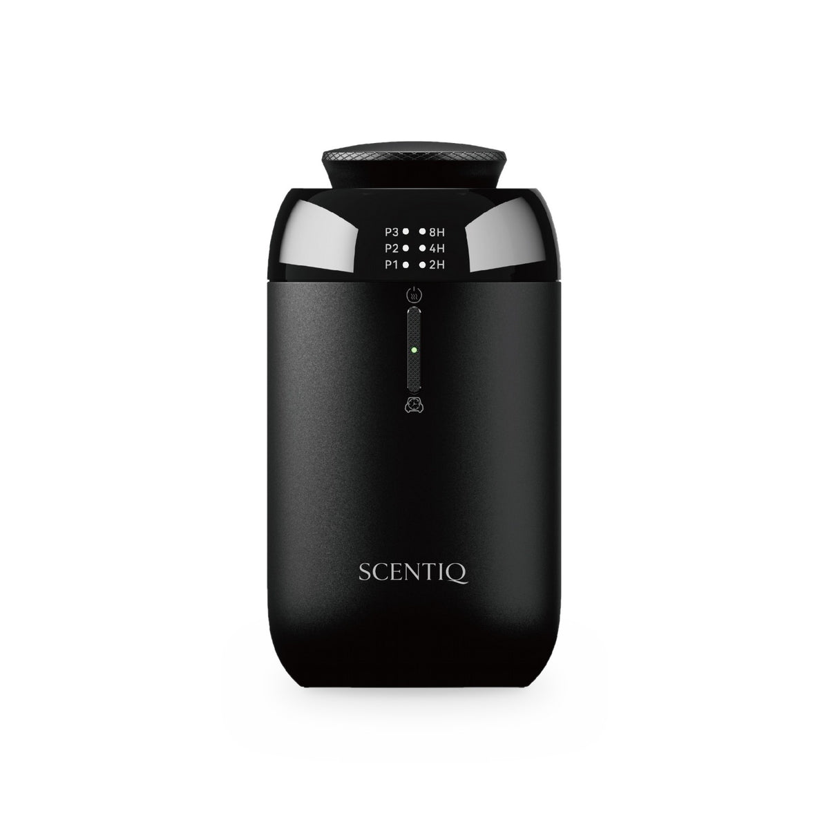 SCENTIQ MOVE Black – difuzor de parfum pentru mașină și casă, cu logo SCENTIQ
