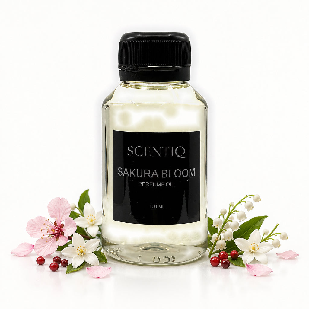 Scentiq Sakura Bloom - ulei parfumat pentru difuzor, 100 ml