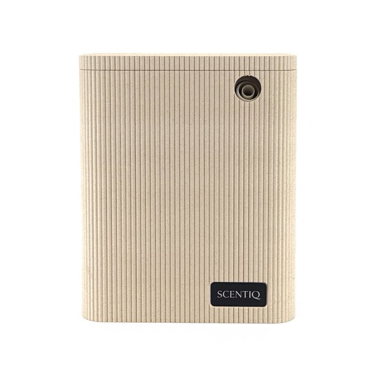 SCENTIQ STUDIO PRO cu carcasă decorativă ARTEMA ivory, finisaj striat